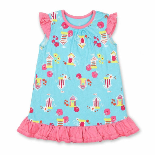 Ladybird Girls Multicoloured   T-Shirt Dress  Size 12-18 Months
