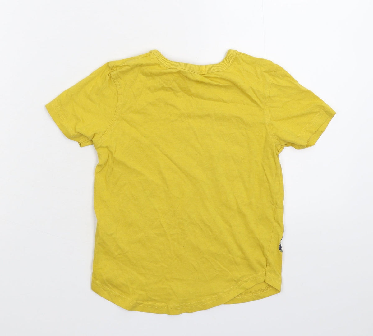 George Boys Yellow   Basic T-Shirt Size 4-5 Years