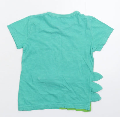 NEXT Boys Green   Basic T-Shirt Size S