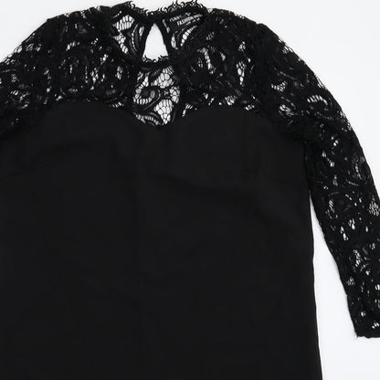 Fashion Union Womens Black   Mini  Size 8