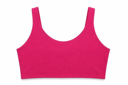 Boohoo Womens Pink   Cropped Tank Size 12