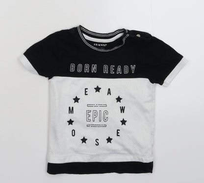 Primark Baby Multicoloured   Basic T-Shirt Size 6-9 Months