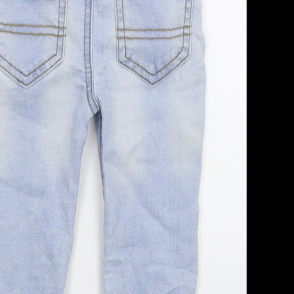 Denim & Co. Baby Blue  Denim Capri Jeans Size 9-12 Months