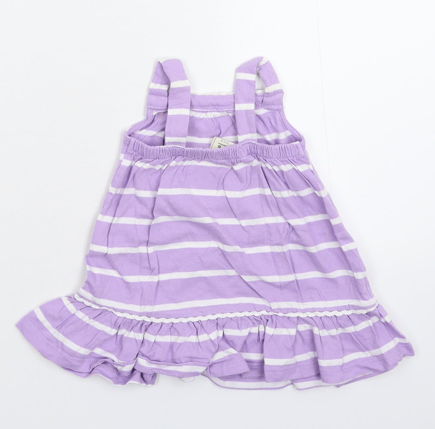 Old Navy Girls Purple Striped  Tank Dress  Size 3-6 Months