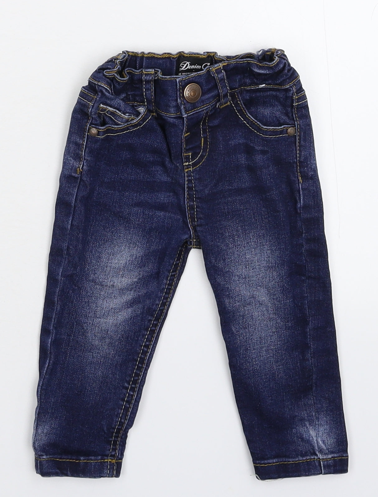 Denim & Co. Baby Blue  Denim Capri Jeans Size 6-9 Months