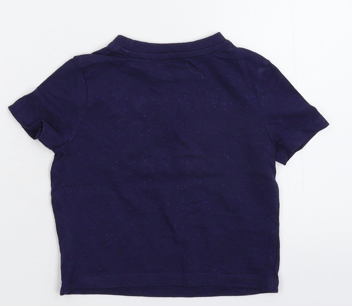 Back view of Very Baby Blue Basic T-Shirt, size 9-12, Months