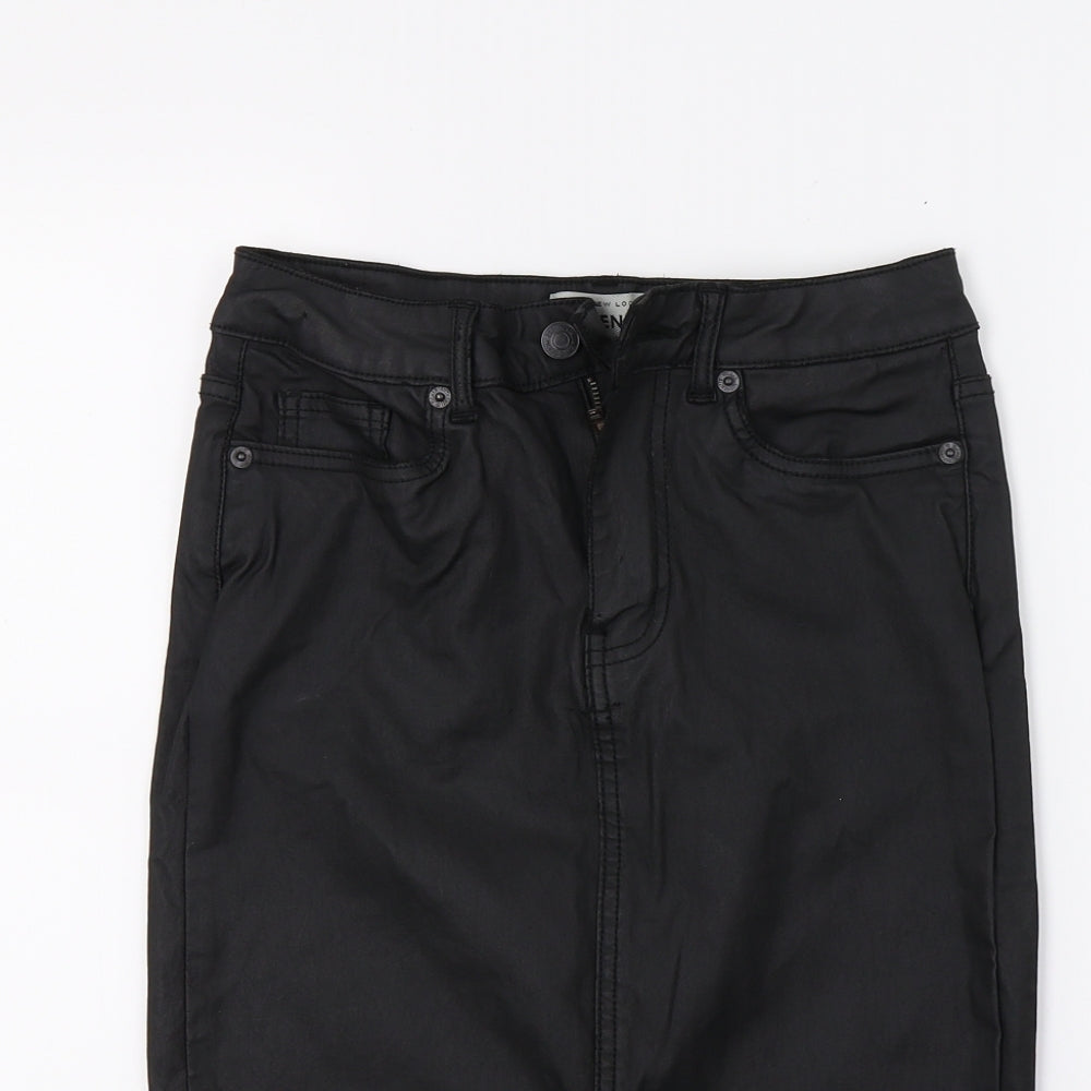 New Look Womens Black   Pettiskirt Skirt Size 8