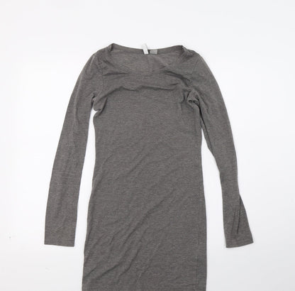 Divided Womens Grey   Jumper Dress  Size XS