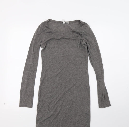 Divided Womens Grey   Jumper Dress  Size XS