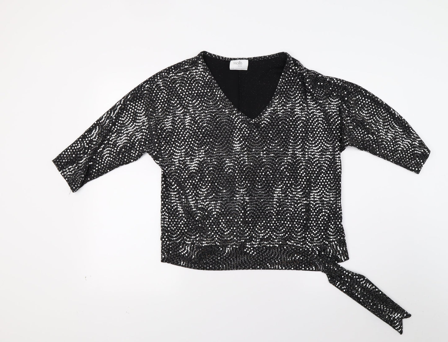 Wallis Womens Silver   Pullover Jumper Size M