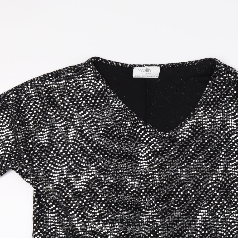 Wallis Womens Silver   Pullover Jumper Size M