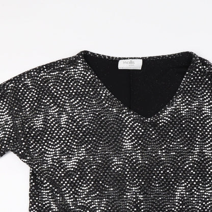Wallis Womens Silver   Pullover Jumper Size M