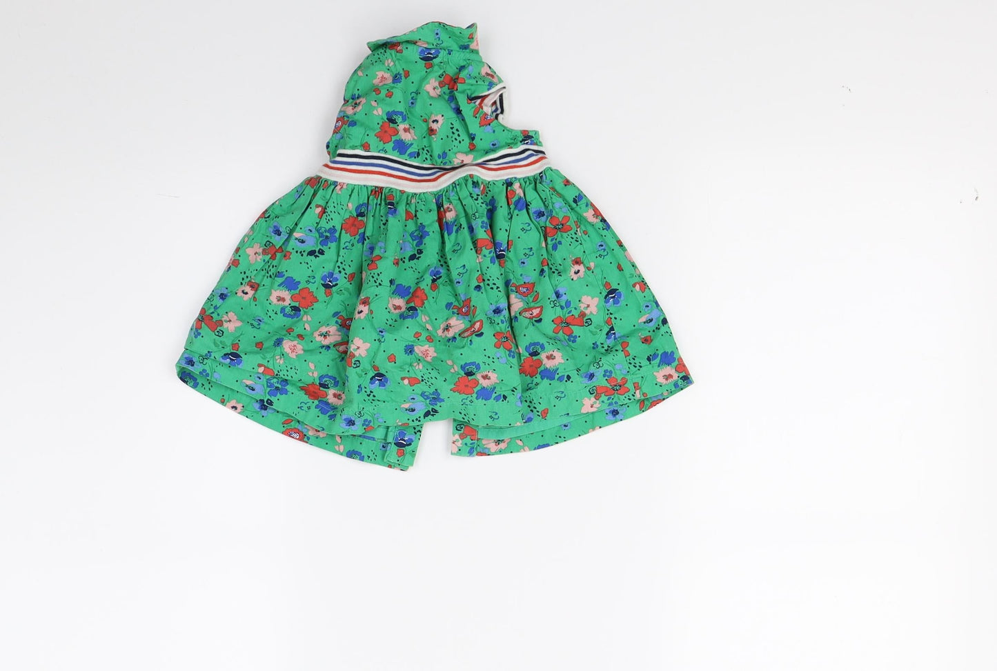 NEXT Girls Green Floral  A-Line  Size 0-3 Months
