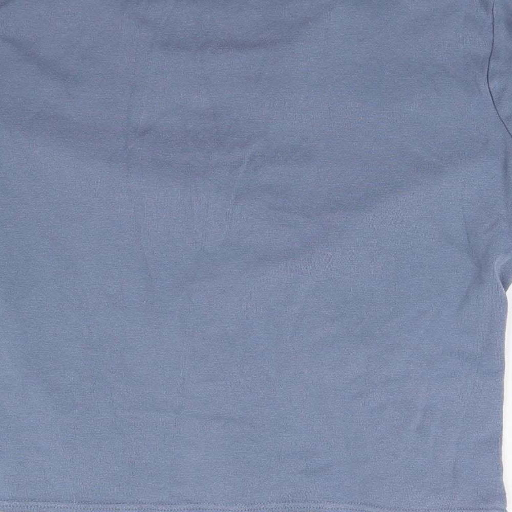 Cherokee Womens Blue   Henley Sweatshirt Size 16