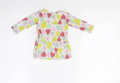 Noppies Girls White   A-Line  Size 3-6 Months