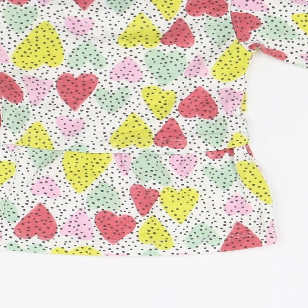 Noppies Girls White   A-Line  Size 3-6 Months