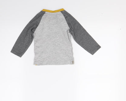 TU Baby Grey   Pullover Jumper Size 6-9 Months  - I have super powers