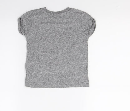River Island Girls Grey   Basic T-Shirt Size 2-3 Years  - Nashville