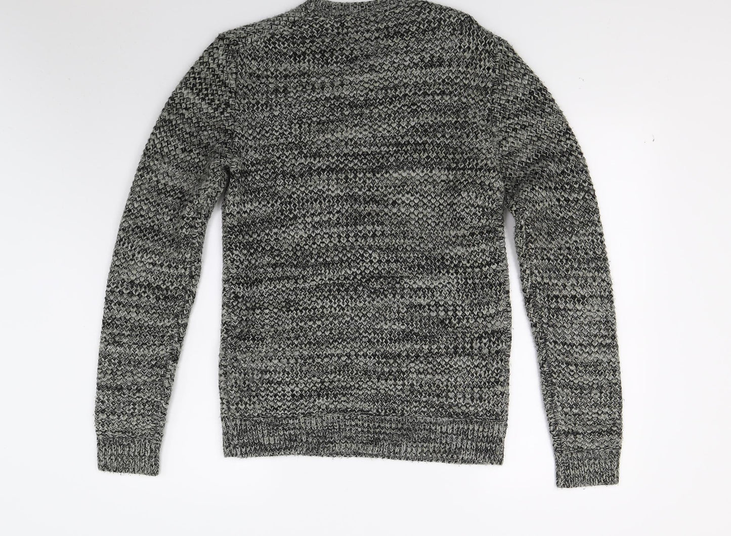 Label Lab Mens Red  Knit Pullover Jumper Size S