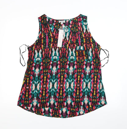 iNFLUENCE Womens Multicoloured Tie Dye  Tank Dress  Size XL