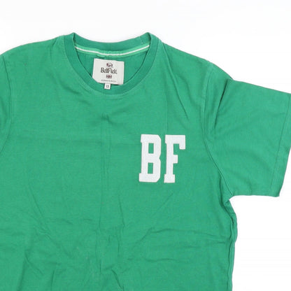 Bellfield Boys Green   Basic T-Shirt Size 13 Years
