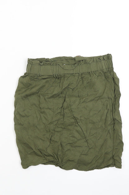 TU Girls Green   Straight & Pencil Skirt Size 8 Years