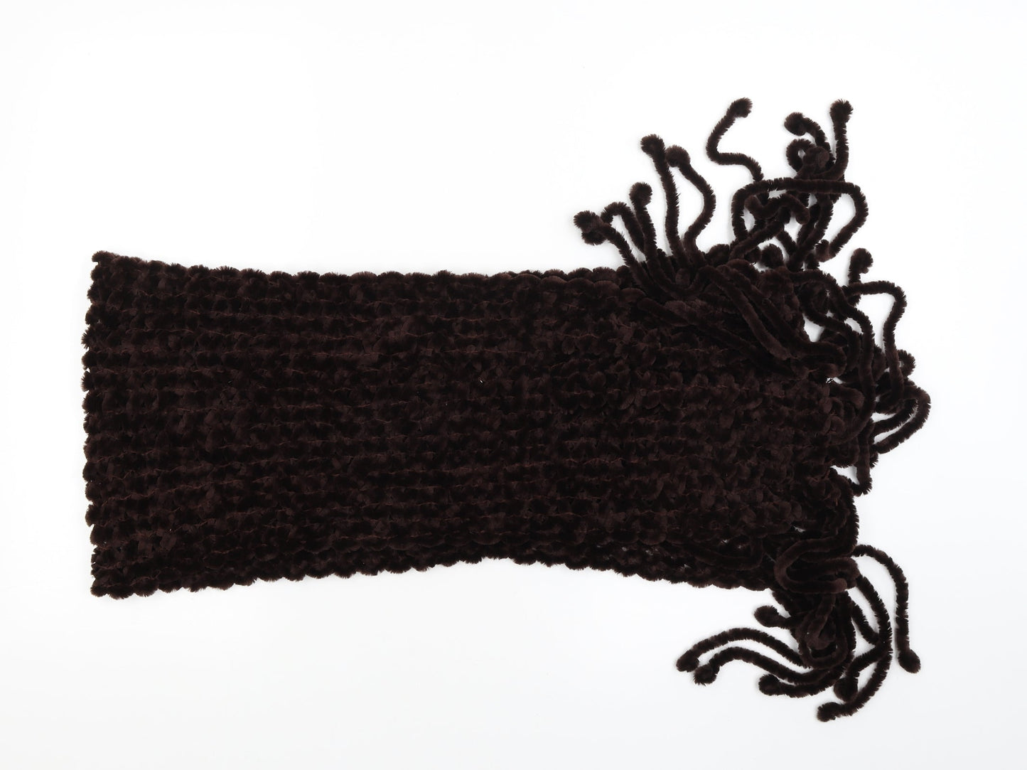 Preworn Womens Brown    Scarf