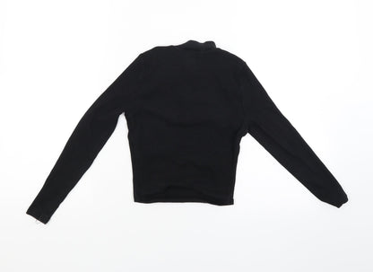 New Look Girls Black   Cardigan Jumper Size 9 Years