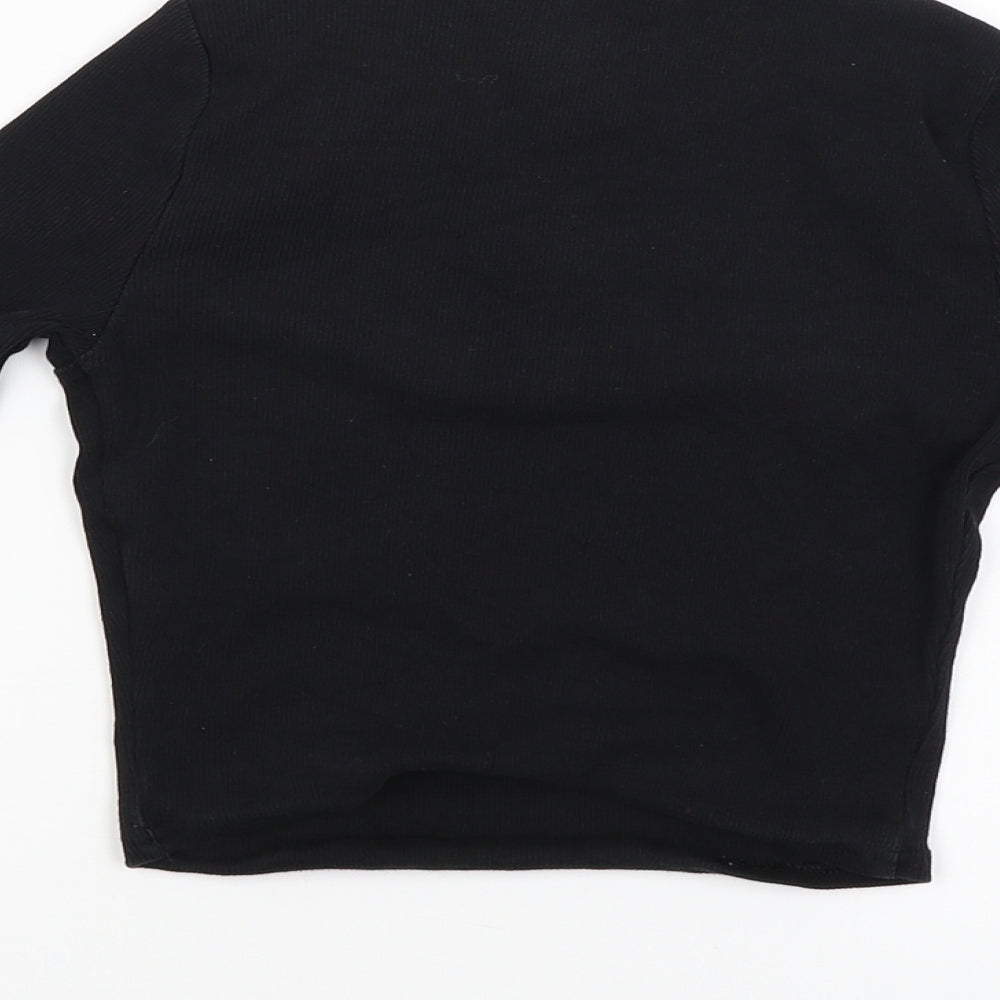 New Look Girls Black   Cardigan Jumper Size 9 Years