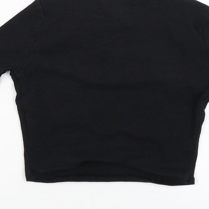New Look Girls Black   Cardigan Jumper Size 9 Years