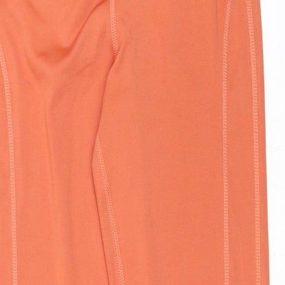 South Beach Womens Orange   Pedal Pusher Leggings Size 10 L26 in