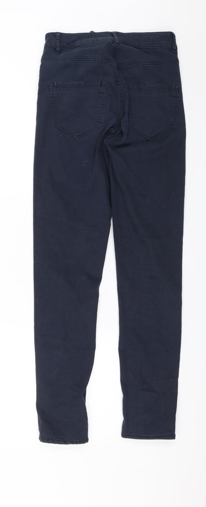 Womens UK Size 6 Divided Regular Fit Skinny Blue Jeans