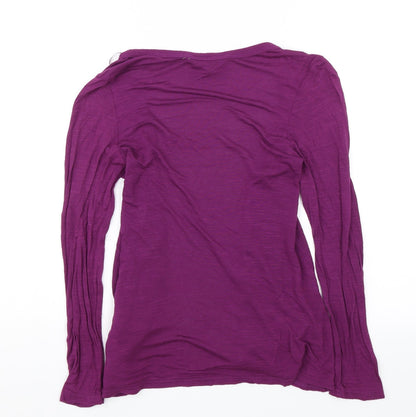 New Look Womens Purple   Shrug Jumper Size 10