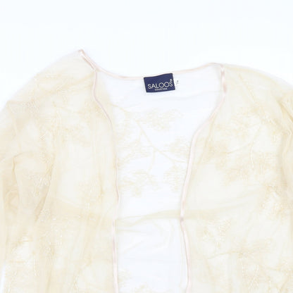 Saloos Womens Beige   Shrug Jumper Size S