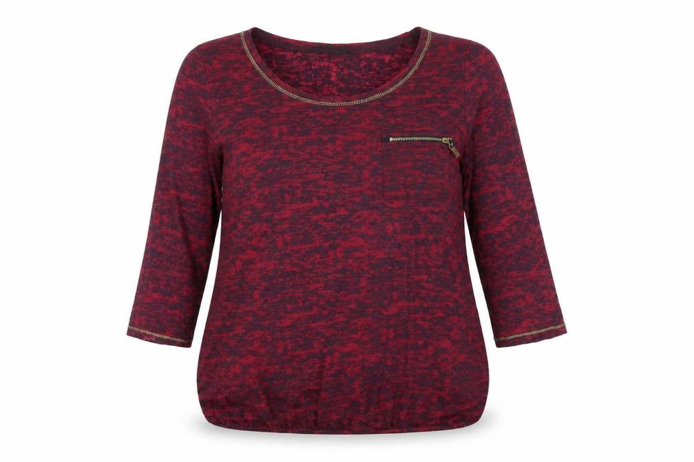 Womens UK Size 14 George Red Basic Blouse