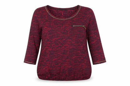 Womens UK Size 14 George Red Basic Blouse