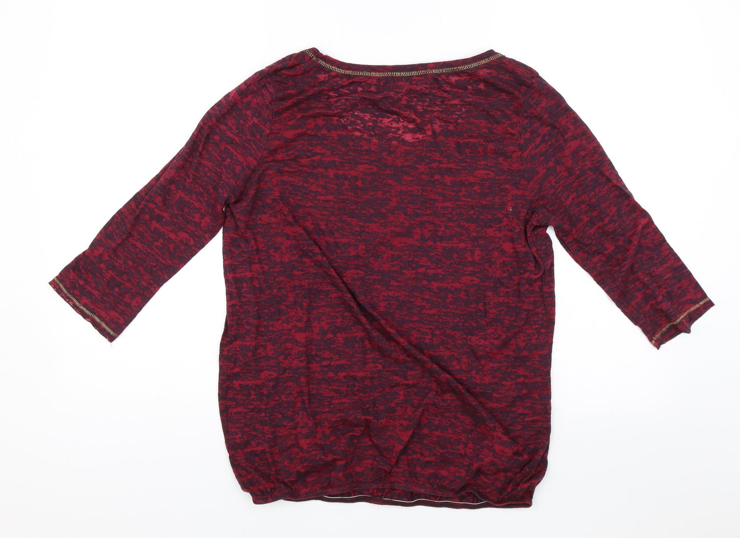 George Womens Red   Basic Blouse Size 14