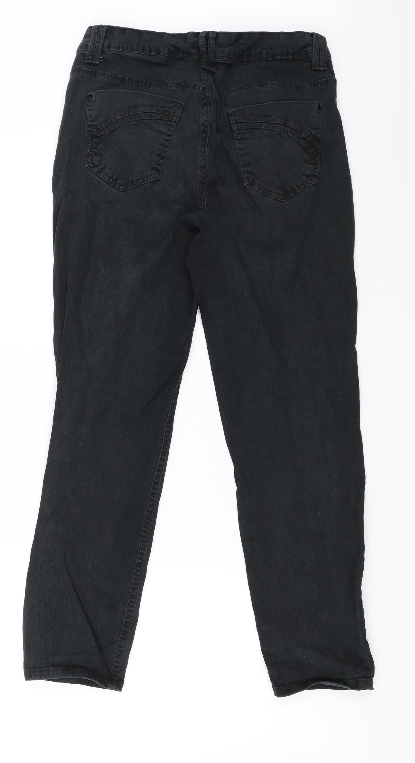 Bandolino Womens Black  Denim Skinny Jeans Size 10 L26 in