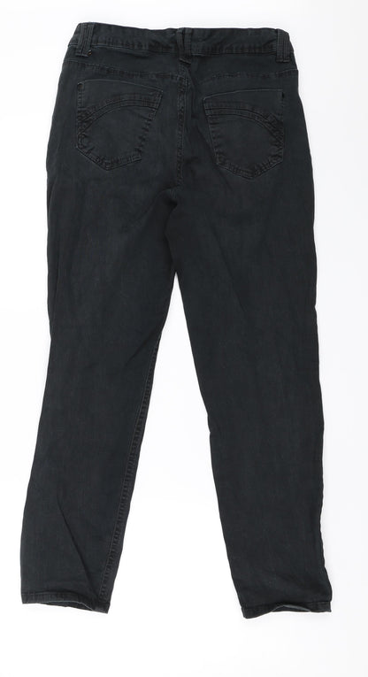 Bandolino Womens Black  Denim Skinny Jeans Size 10 L26 in