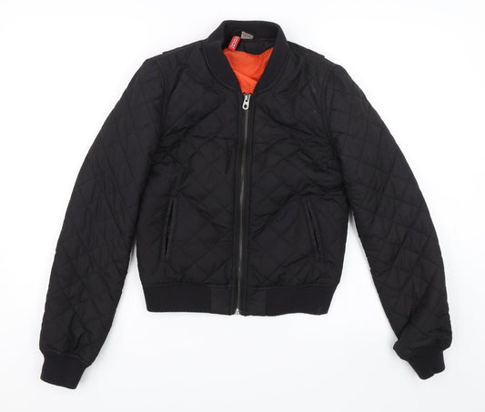 Divided Womens Black   Jacket  Size 8