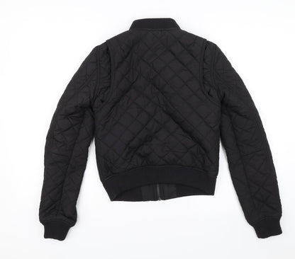 Womens UK Size 8 Divided Black Jacket