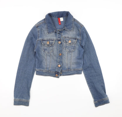 Divided Womens Blue   Jacket  Size 6