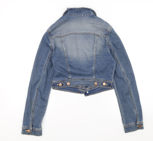 Divided Womens Blue   Jacket  Size 6