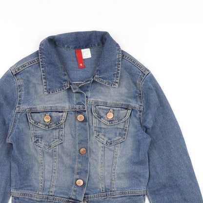 Divided Womens Blue   Jacket  Size 6