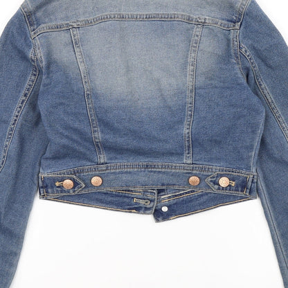 Divided Womens Blue   Jacket  Size 6