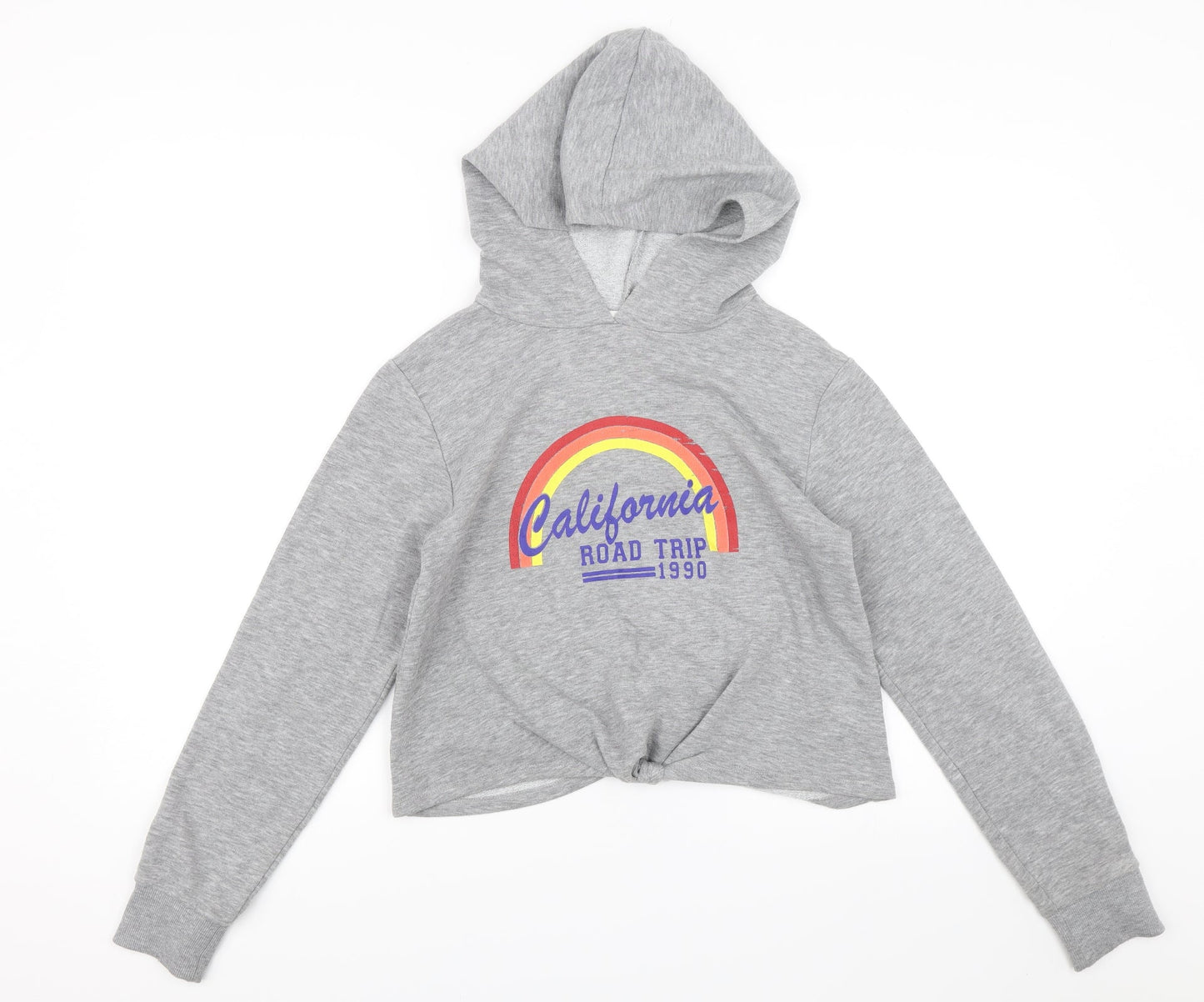 Candy Couture Girls Grey   Pullover Hoodie Size 13 Years  - California