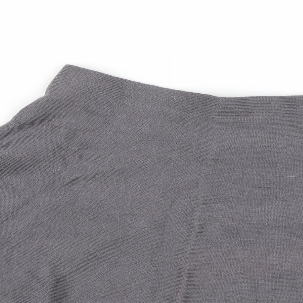 Primark Womens Grey   Mini Skirt Size S