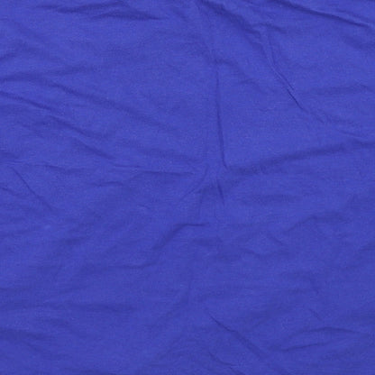 Womens UK Size XS Divided Blue Basic T-Shirt