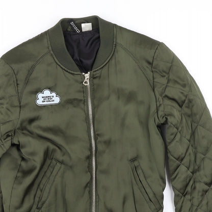 Divided Womens Green   Jacket  Size 6