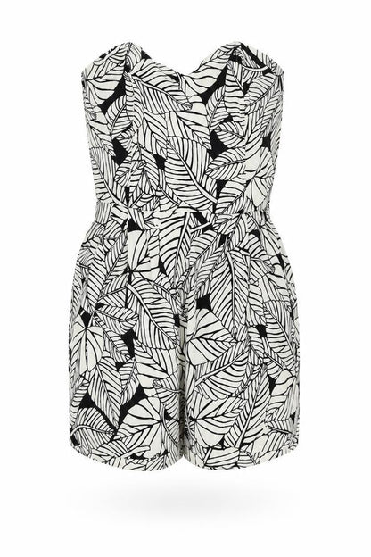 Womens UK Size L Love One-Piece White Jumpsuit